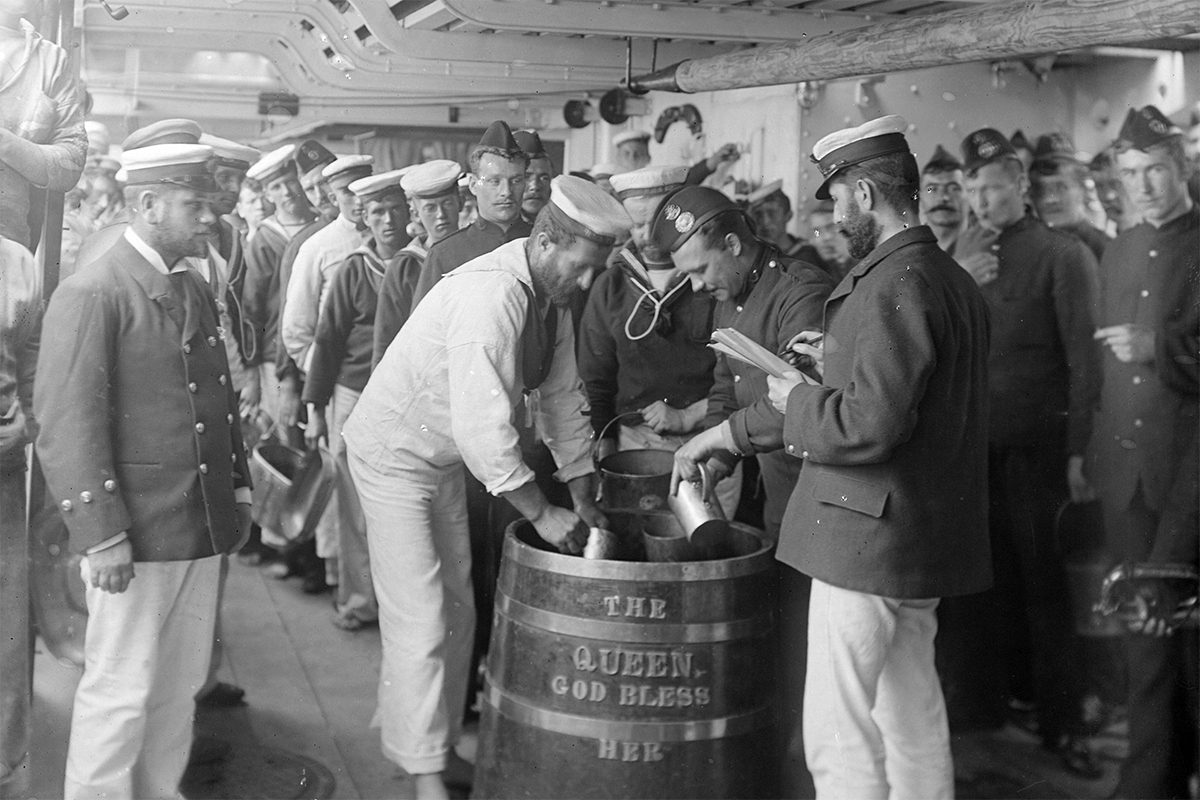 TIL the term “groggy” comes from either the British or American Navy. These  sailors drank Grog, which was a mix of rum, water, and citrus juice, which  was used to fight scurvy.