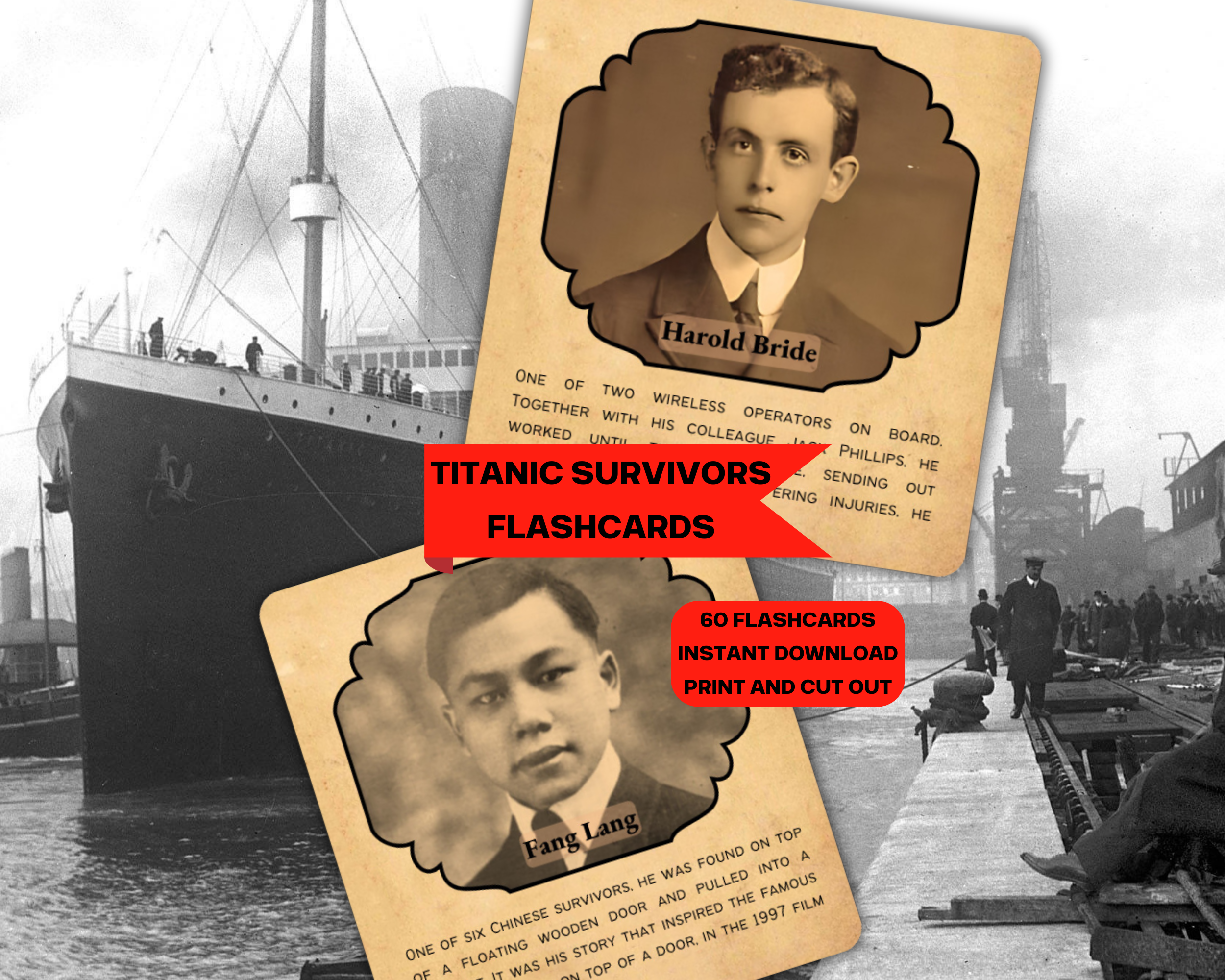 Titanic Survivors Flashcards