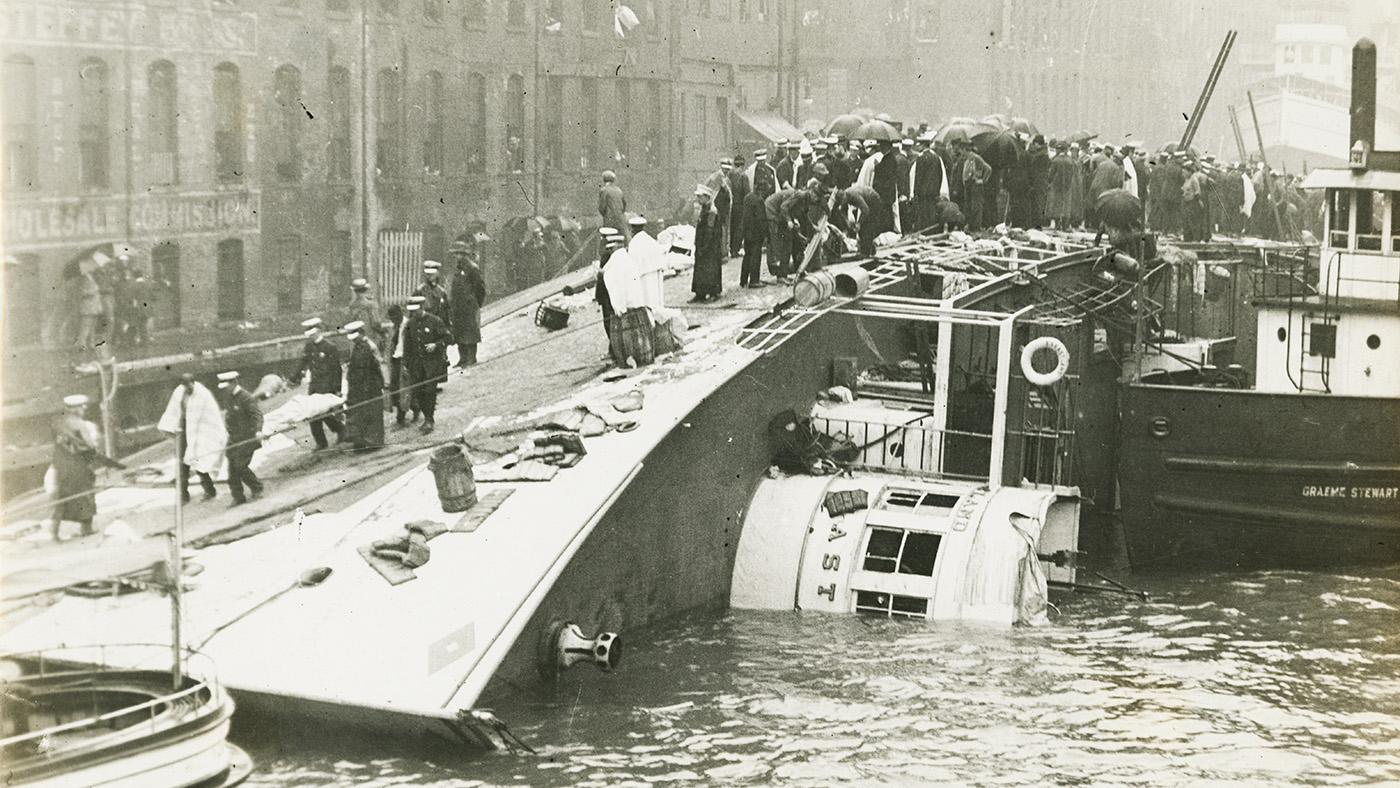 ss Eastland capsized ship